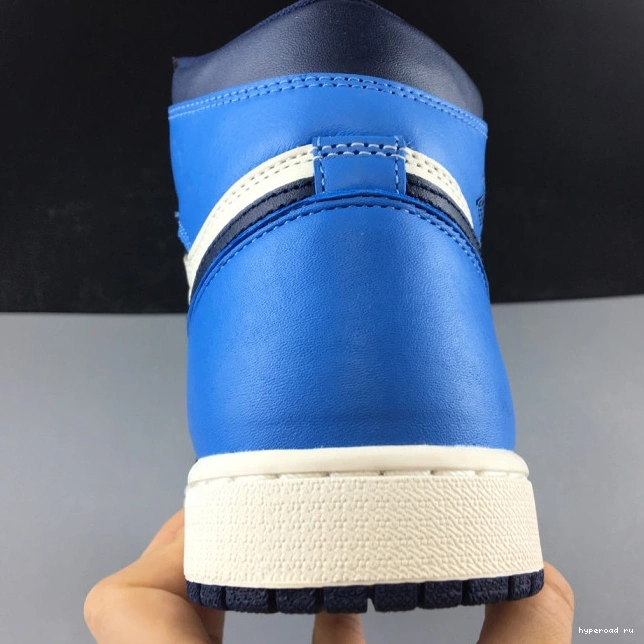 Jordan Obsidian OG 555088-140 Air Retro 1 High 1007